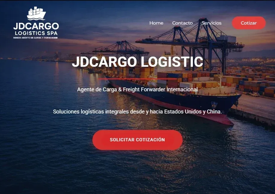 Trabajo de BrandUp para JD Cargo Logistics