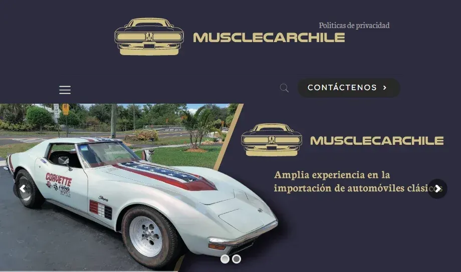 Trabajo de BrandUp para MuscleCarChile